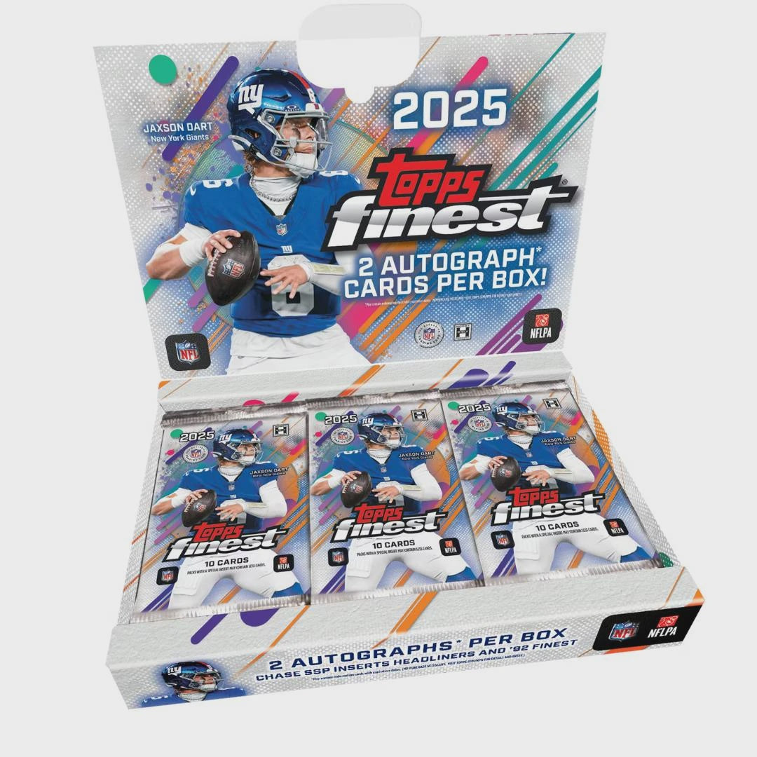 2025 Topps Finest Football Hobby Box