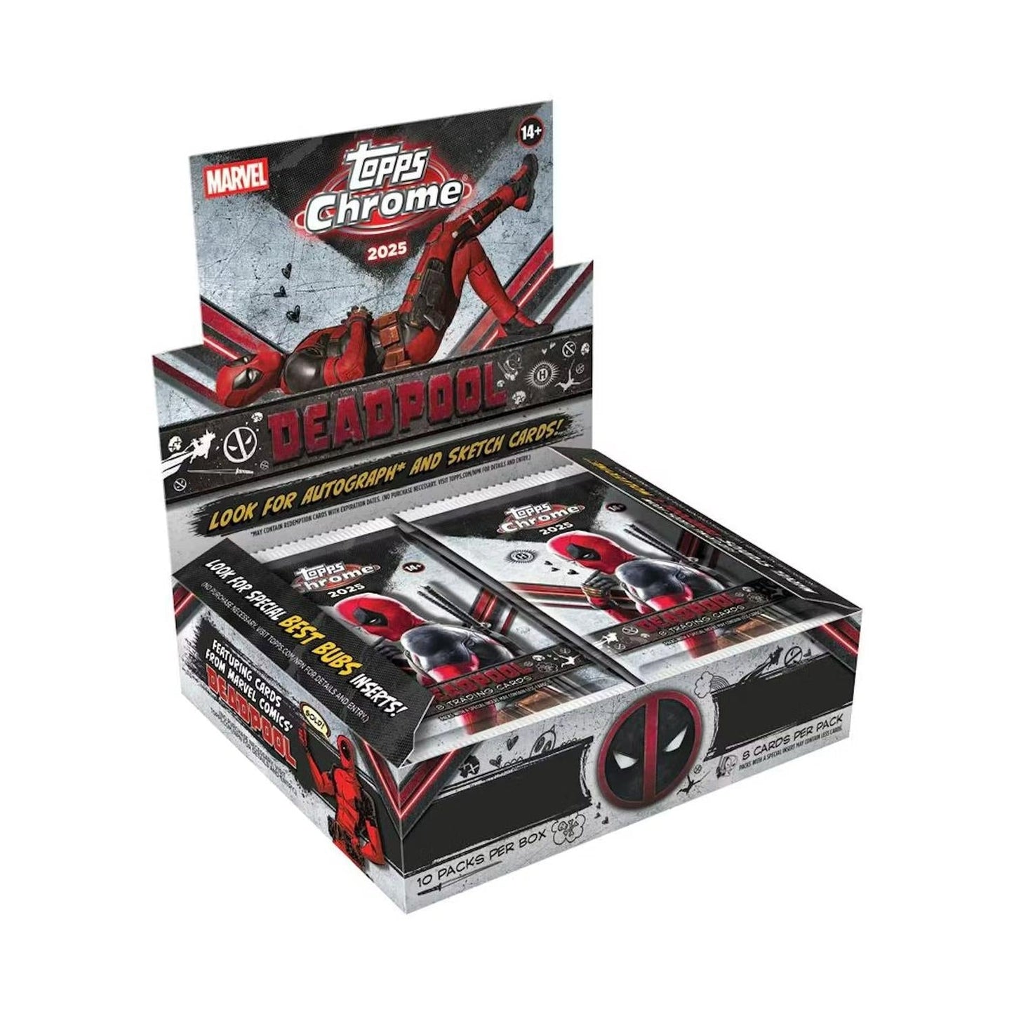 2025 Topps Deadpool Chrome Hobby Box