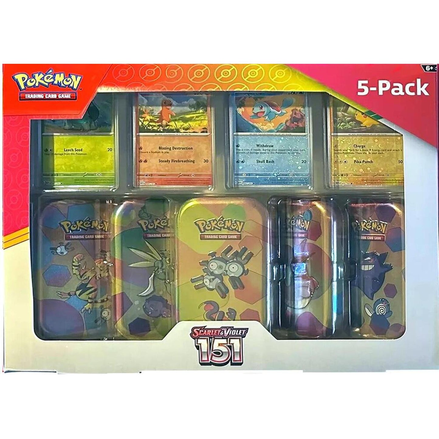 Pokemon: Costco Pokemon Scarlet & Violet 151 Mini Tin 5-pack (Magneton)