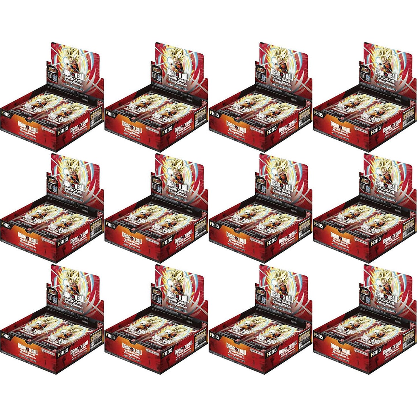Dragon Ball Fusion World FB05 New Adventure Booster Box Case