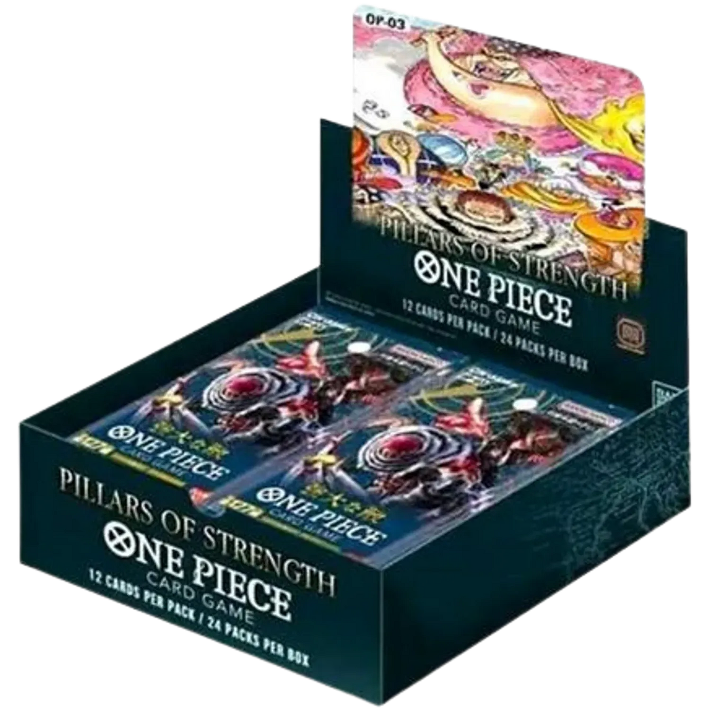One Piece: Pillars of Strength Booster Box - Pillars of Strength (OP03)