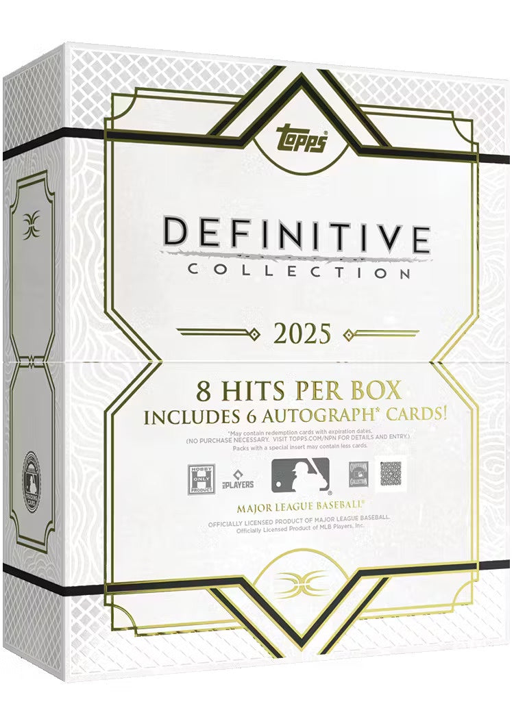2025 Topps Definitive Baseball Hobby Box