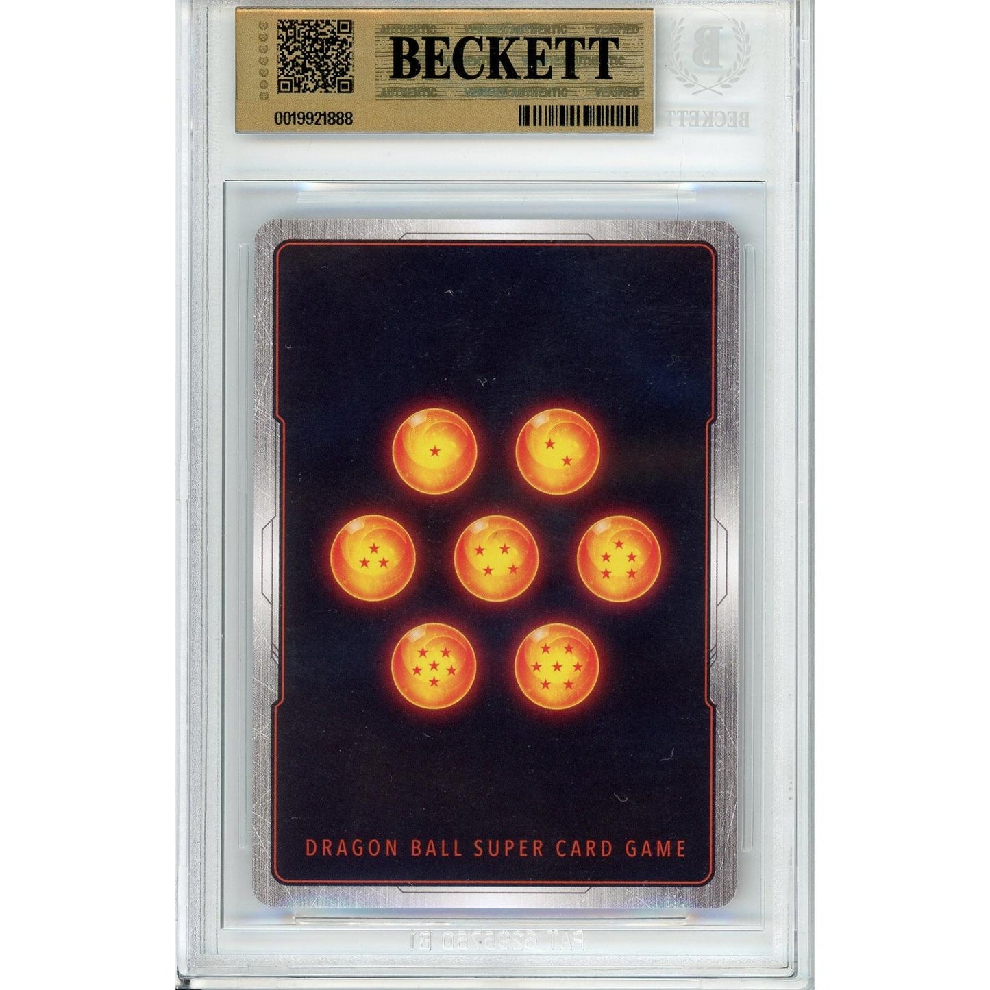 Dragon Ball Graded: SS4 Son Goku (Mini) Comeback Power Masters Prismatic Clash (2025) Beckett 9.5