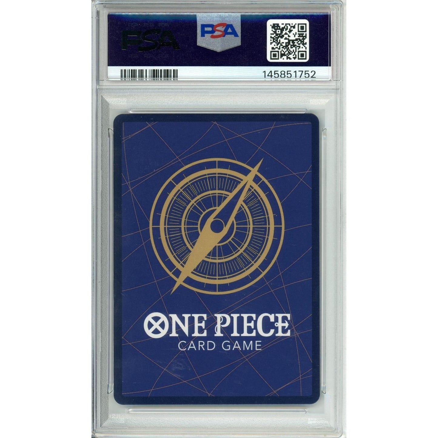 One Piece Graded: Monkey D. Luffy #41 1st Anniversary Winner (2023) PSA 10