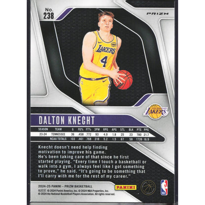 2024 Panini Prizm Basketball Dalton Knecht #238