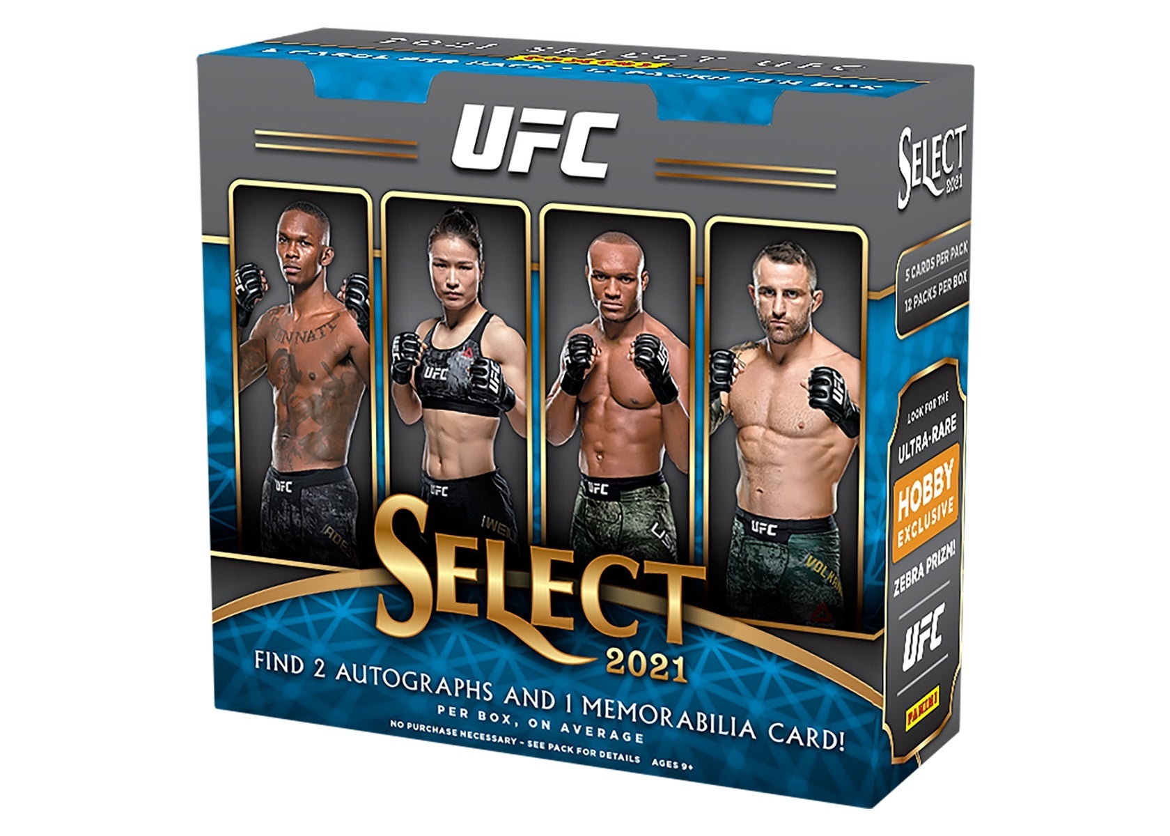 2021 Panini Select UFC Hobby Box
