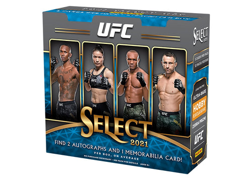 2021 Panini Select UFC Hobby Box