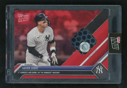 Topps Now 754E Aaron Judge New York Yankees