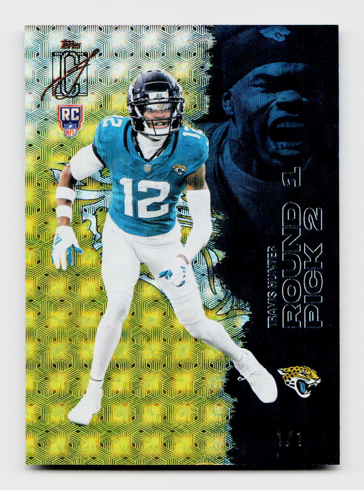 2025 Topps Signature Class #224 Travis Hunter SuperFractor Rookie RC 1/1