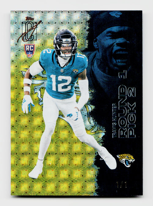 2025 Topps Signature Class #224 Travis Hunter SuperFractor Rookie RC 1/1