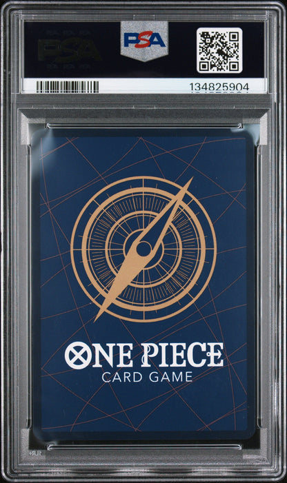 2025 One Piece the Best Premium Booster Volume 2 Alternate Art Gum Gum Giant #OP09-078 PSA 9