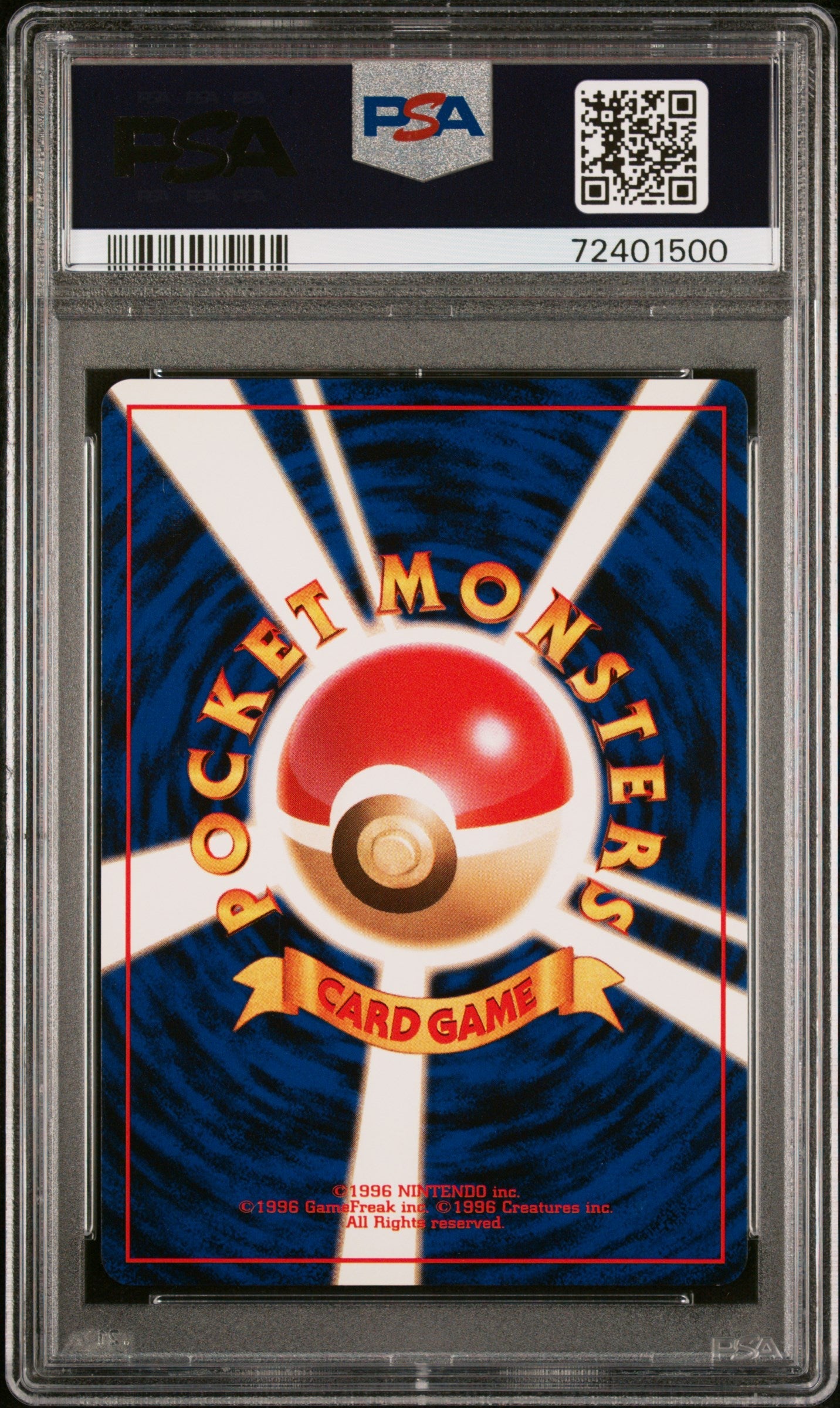 1997 Pokemon Team Rocket Japanese Holo Dark Dugtrio #051 PSA 10