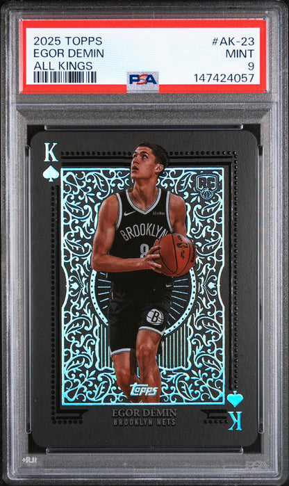 2025 Topps All Kings Egor Demin #AK-23 PSA 9