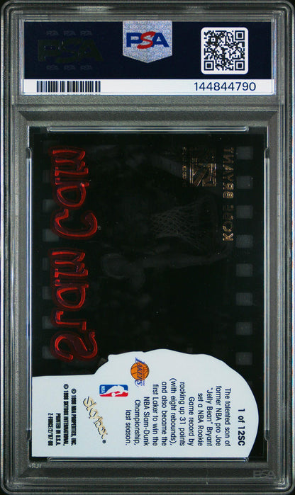 1997 Skybox Z-Force Slam Cam Kobe Bryant #1 PSA 9