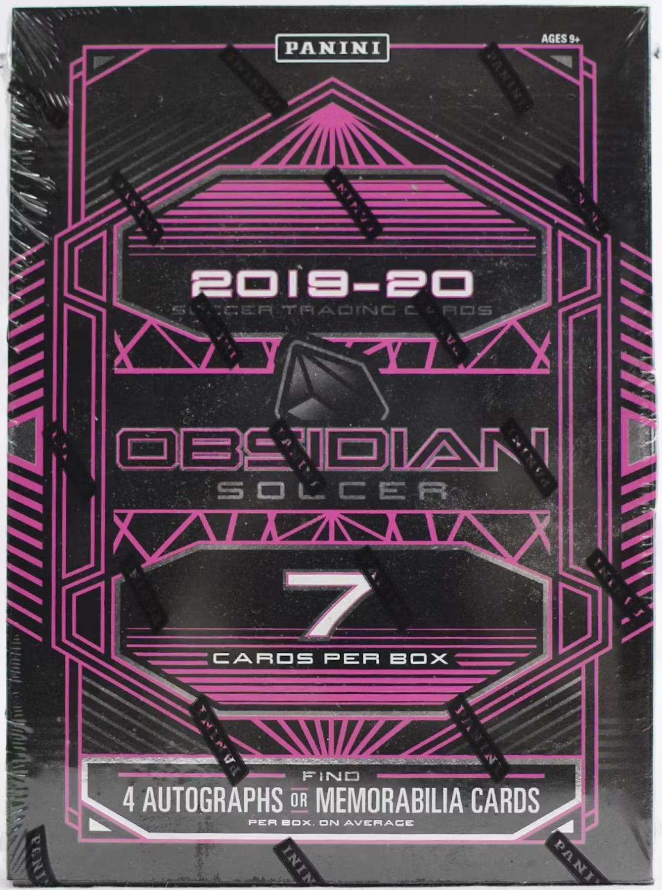 2019-20 Panini Obsidian Soccer Hobby Box