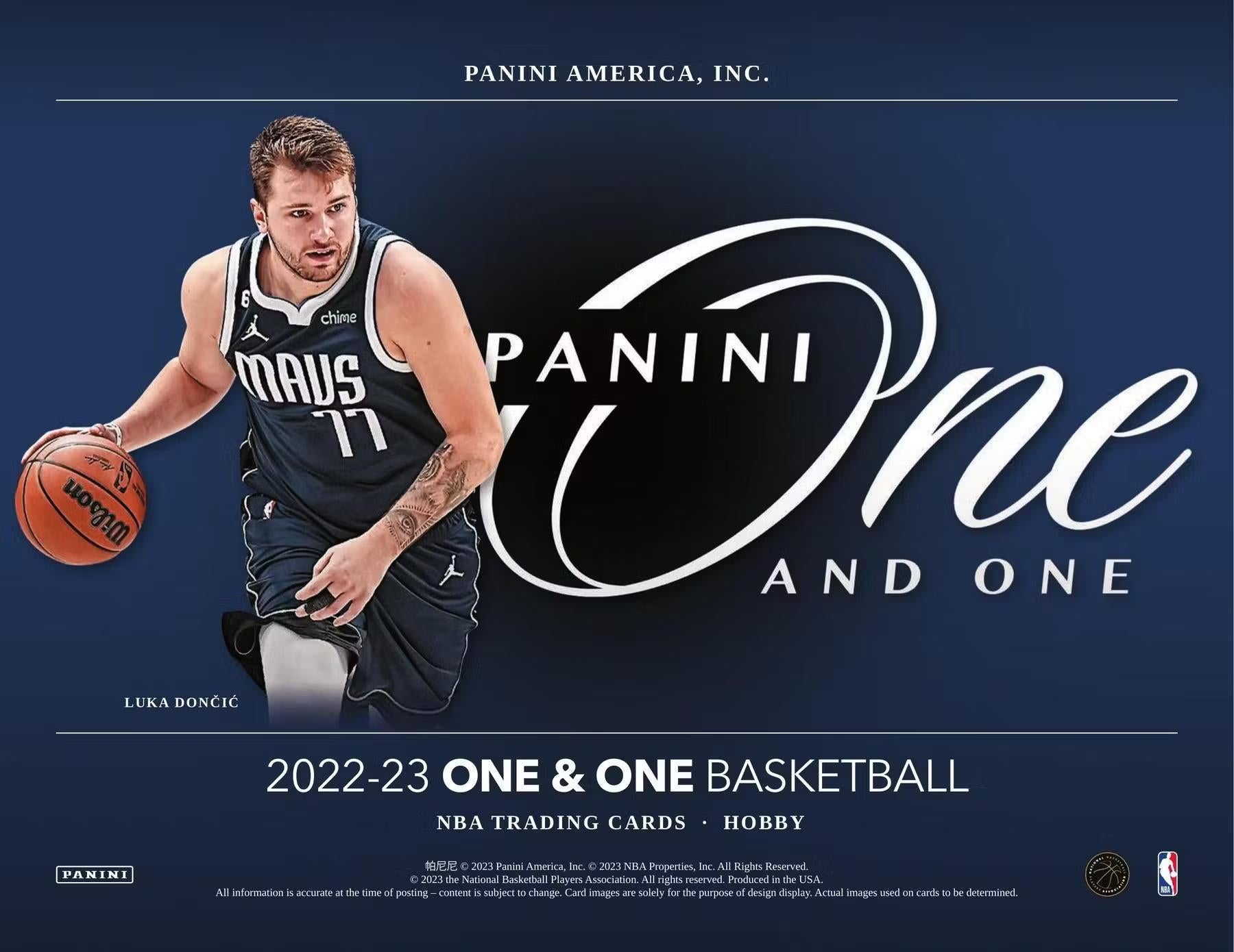 2022-23 Panini One & One Basketball Hobby Box