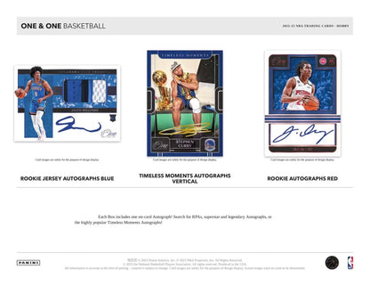 2022-23 Panini One & One Basketball Hobby Box