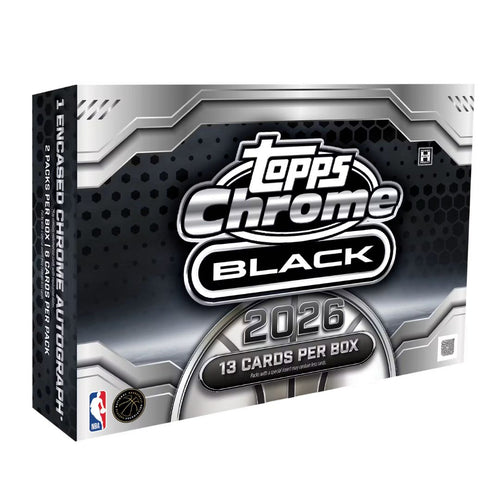 2025-26 Topps Chrome Black Basketball Hobby Box