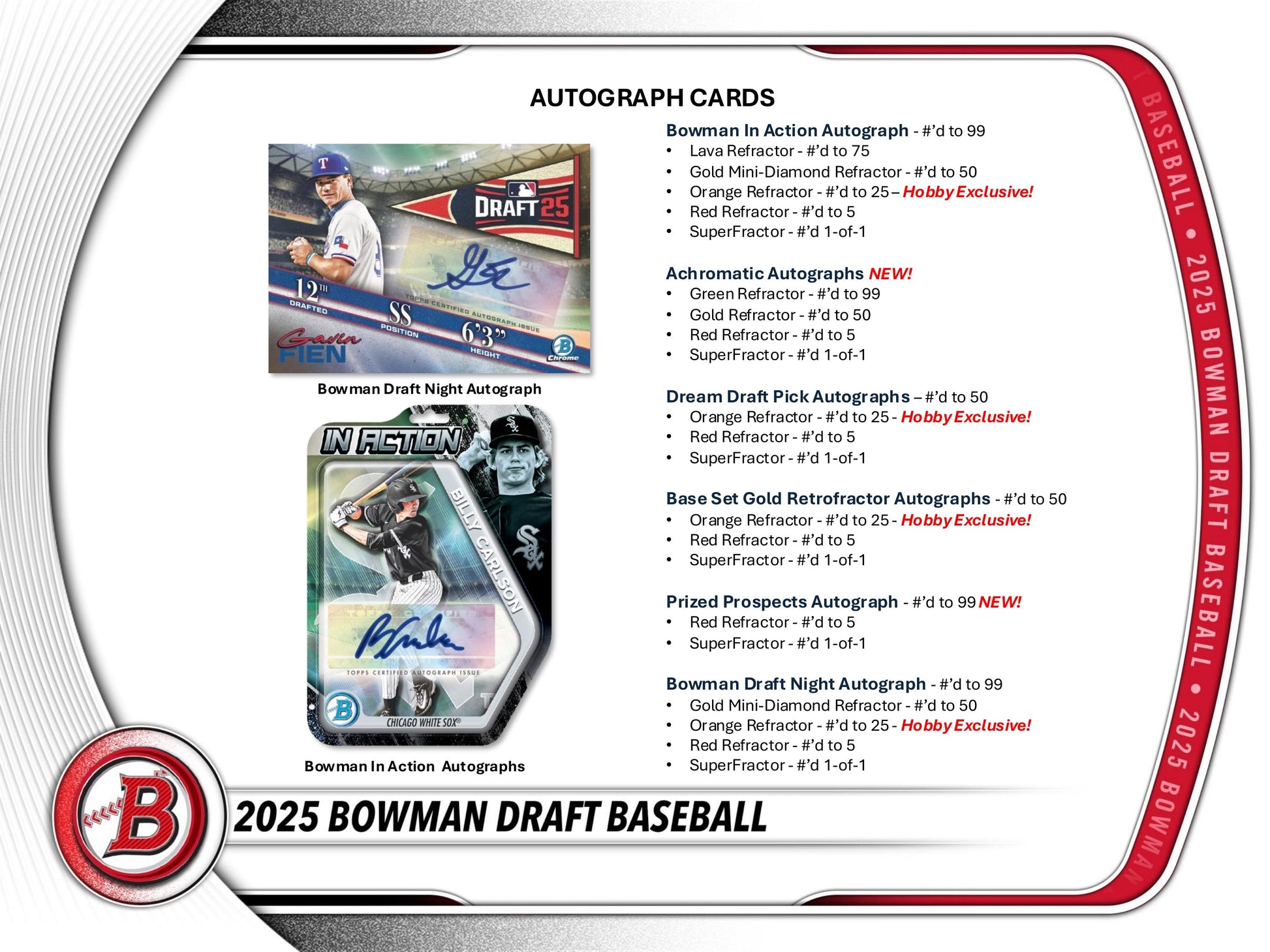 2025 Bowman Draft Baseball Hobby Jumbo Box