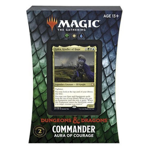 Dungeons & Dragons: Adventures in the Forgotten Realms - Commander Deck (Aura of Courage)