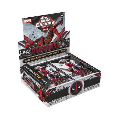 2025 Topps Deadpool Chrome Hobby Box