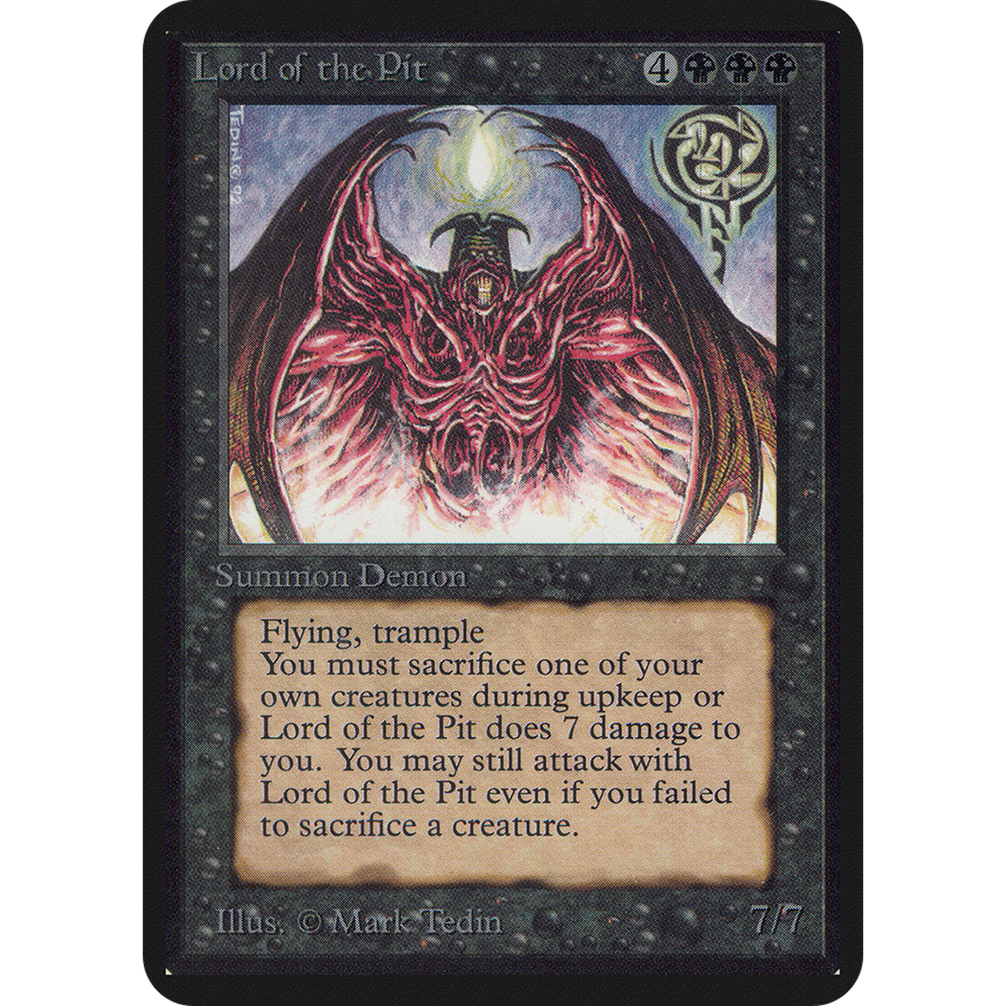 Lord of the Pit [Limited Edition Alpha]