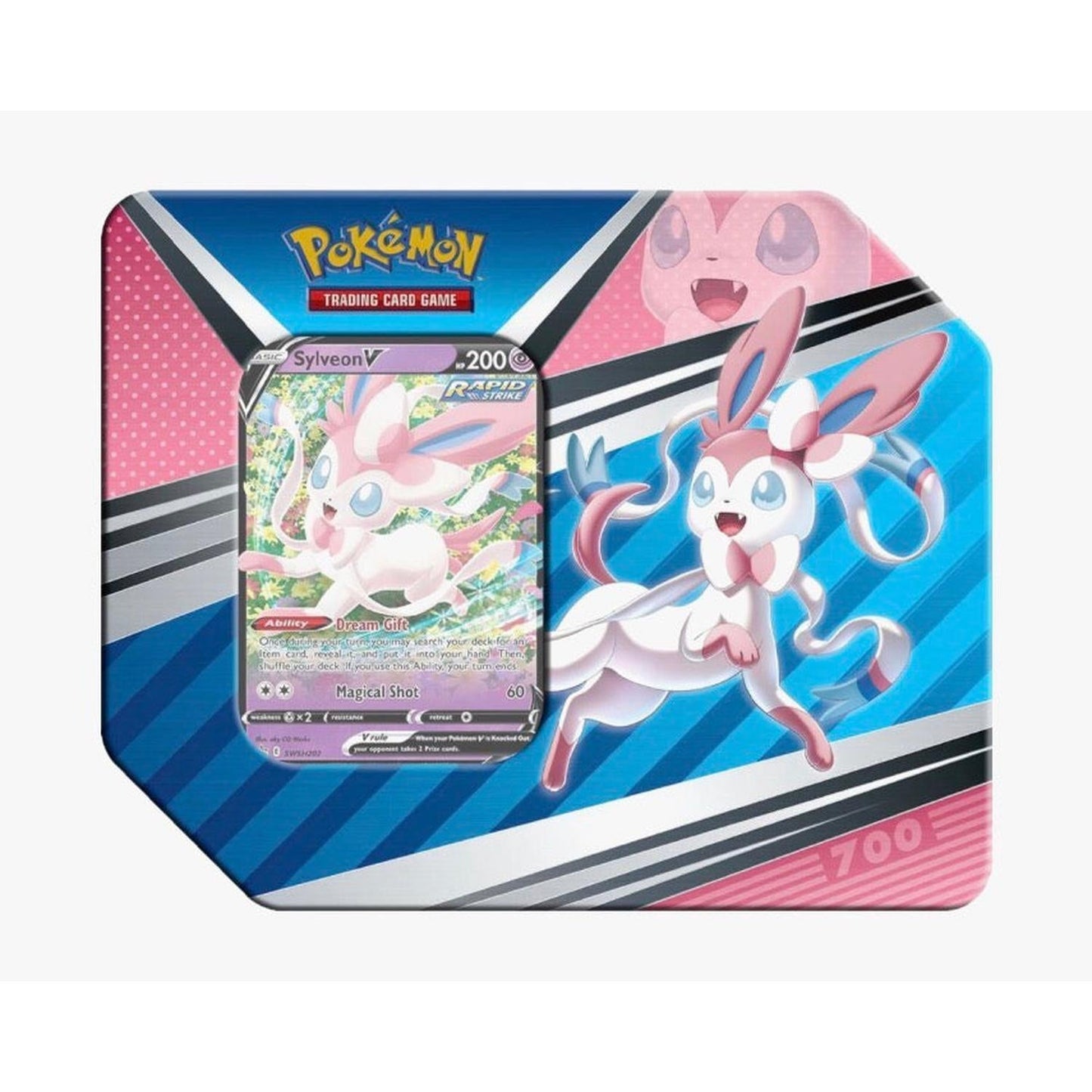 Pokemon: V Heroes Tin [Sylveon V] (5 Packs)