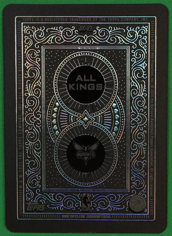 Topps Kon Knueppel All Kings Charlotte Hornets