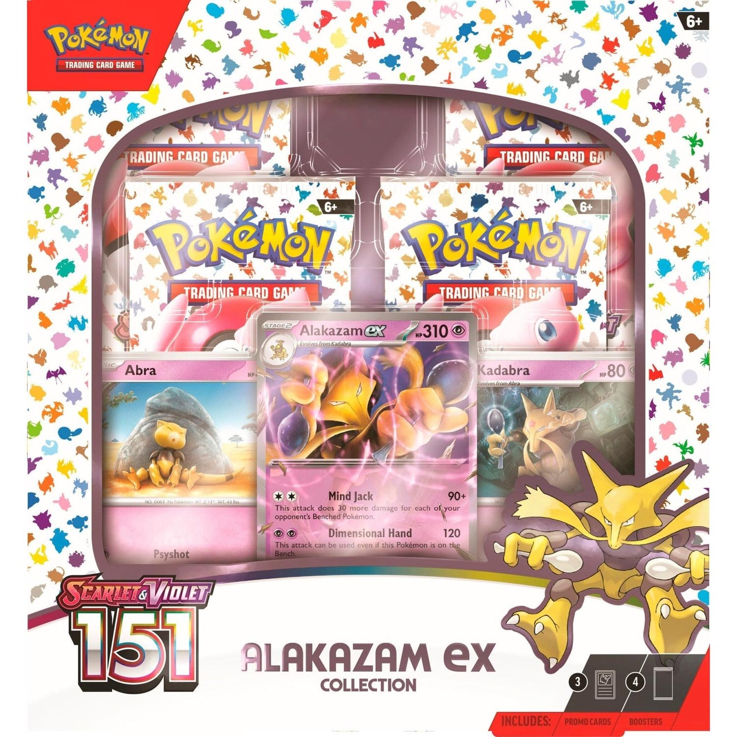 Scarlet & Violet: 151 - Alakazam ex Box