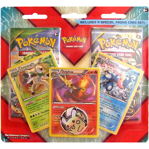 XY - 2-Pack Blister (Chesnaught, Delphox, and Greninja)