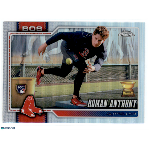 2026 Topps Chrome Roman Anthony #225 Refractor