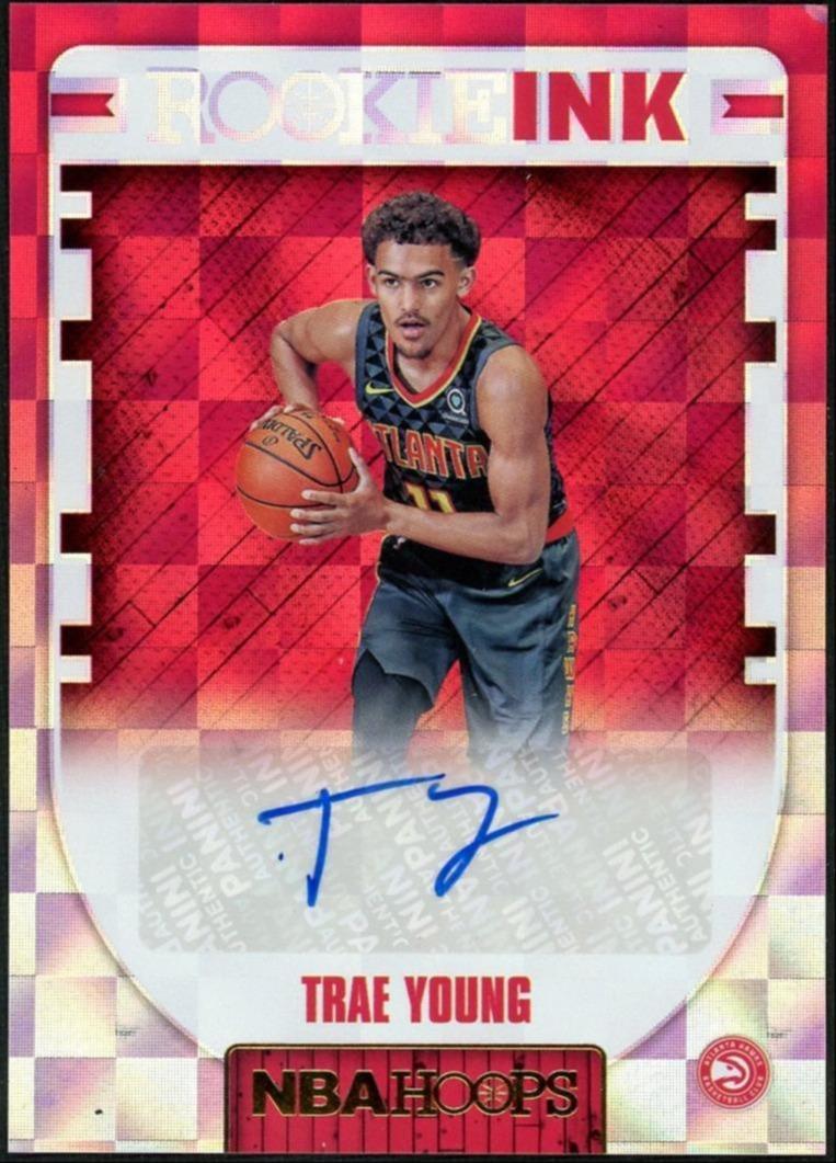 2018-19 Hoops Trae Young Rookie Ink