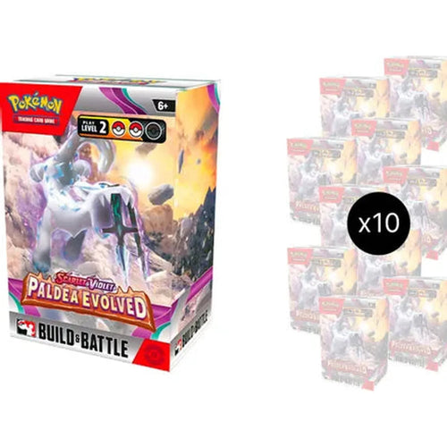 Pokemon: Paldea Evolved Build and Battle Box Display
