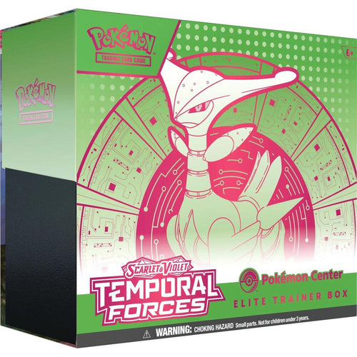 Pokemon: Temporal Forces PKMN CENTER Elite Trainer Box - Iron Leaves