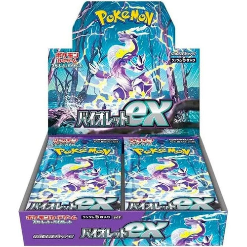 Pokemon Japanese Booster Box Violet ex (SV1V)