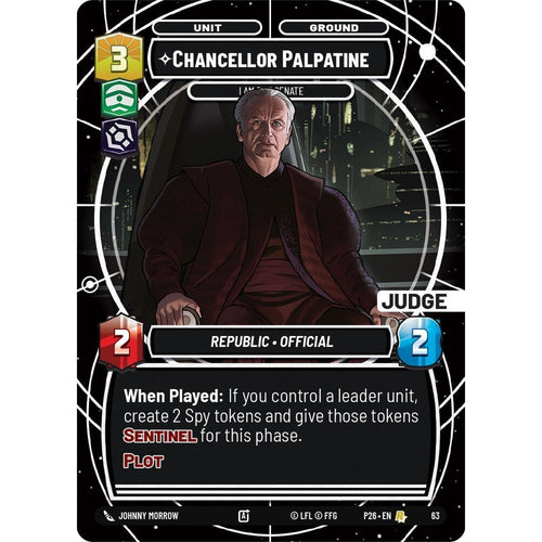 Chancellor Palpatine - I Am the Senate (63) (63) [Judge Promos]