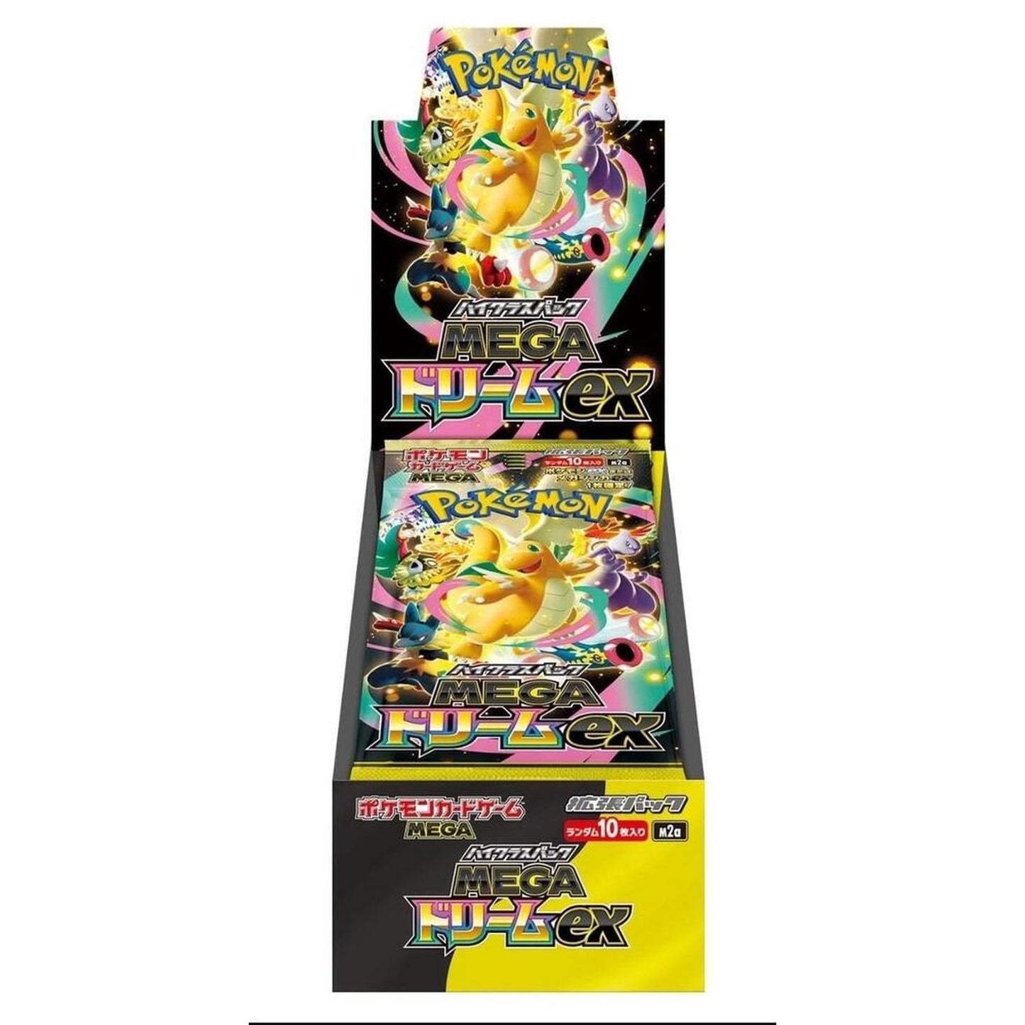 Pokemon Japanese Booster Box Mega Dream M2a-(No Wrap)