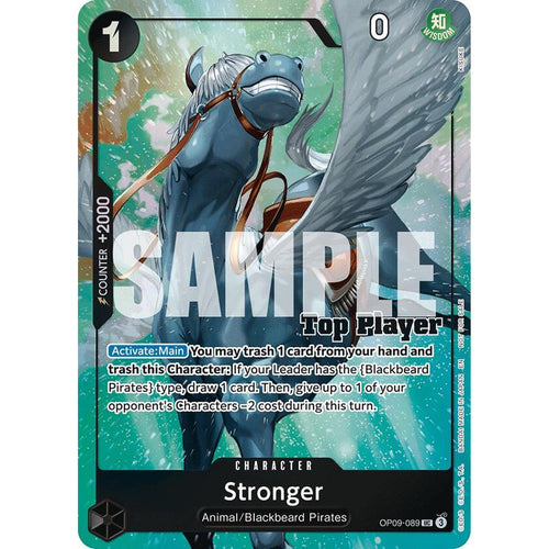 Stronger (CS 25-26 Top Player Pack Vol. 2) (OP09-089) [One Piece Promotion Cards]  Foil