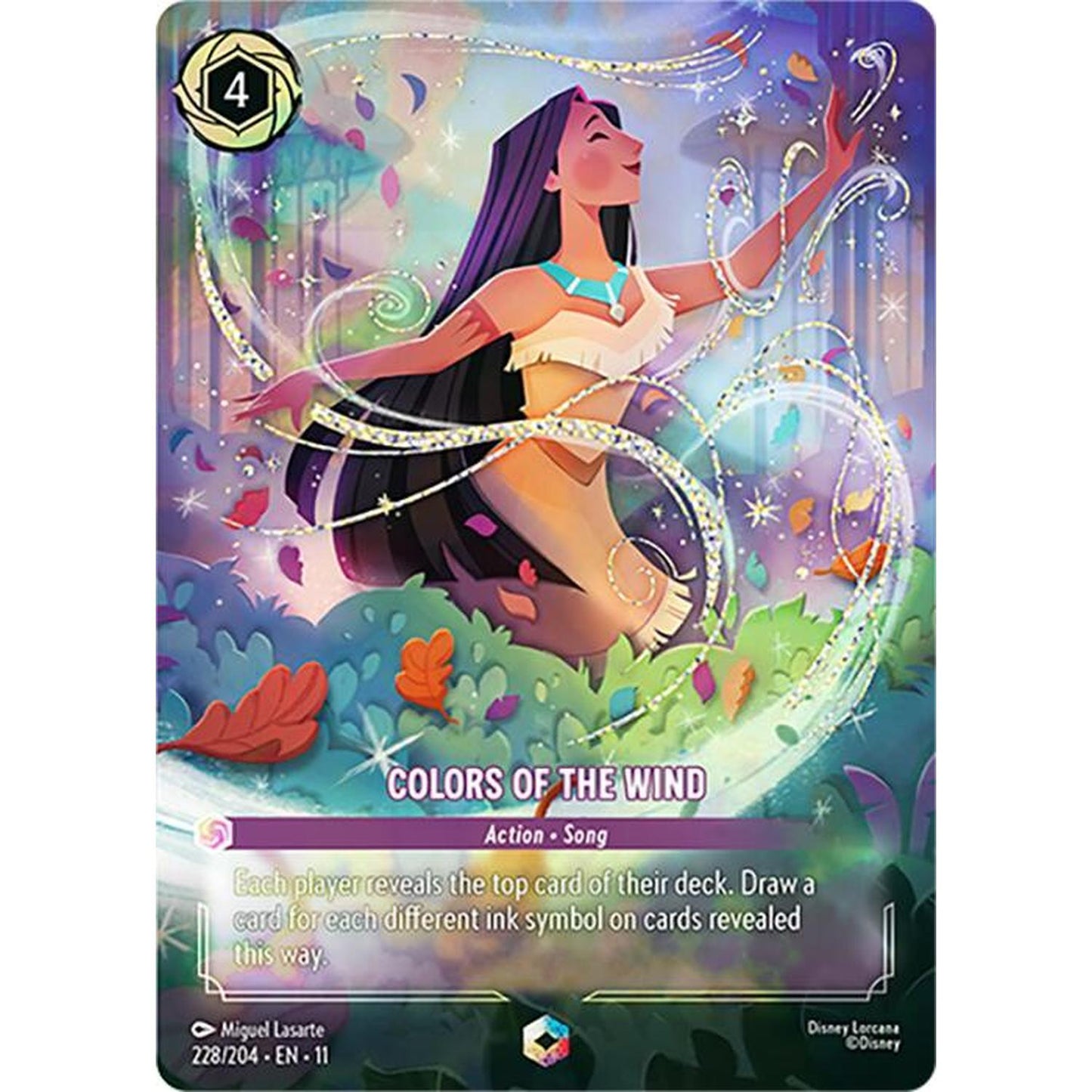 Colors of the Wind (Enchanted) (228/204) [Winterspell] Holofoil