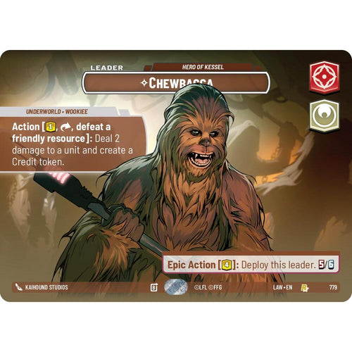 Chewbacca - Hero of Kessel (Showcase) (779) (779) [A Lawless Time]