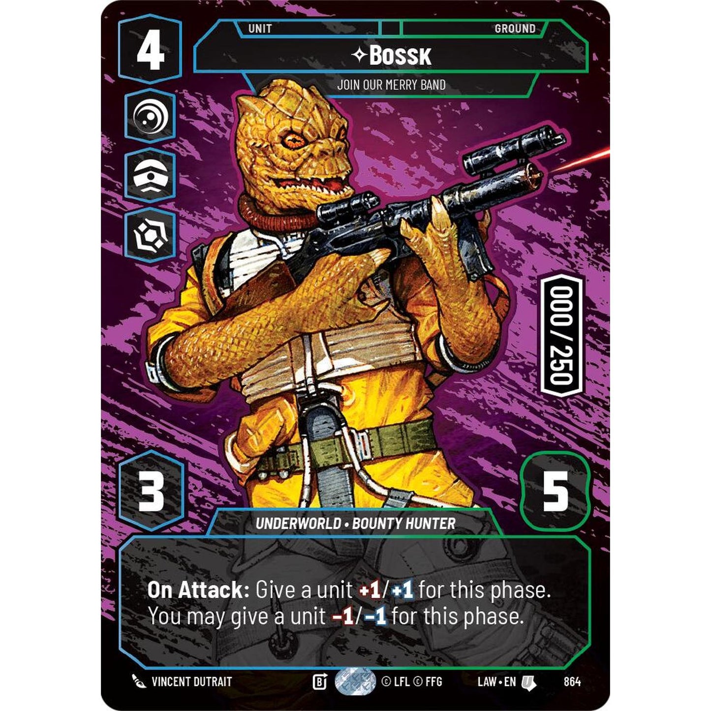 Bossk - Join Our Merry Band (Serialized) (864) (864) [A Lawless Time]