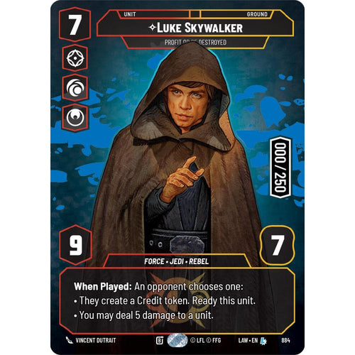 Luke Skywalker - Profit or Be Destroyed (Serialized) (884) (884) [A Lawless Time]