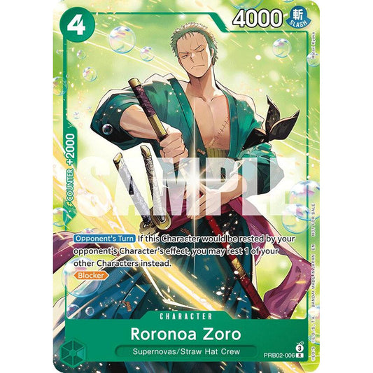 Roronoa Zoro (Welcome Pack 2026 Vol.1) [One Piece Promotion Cards]