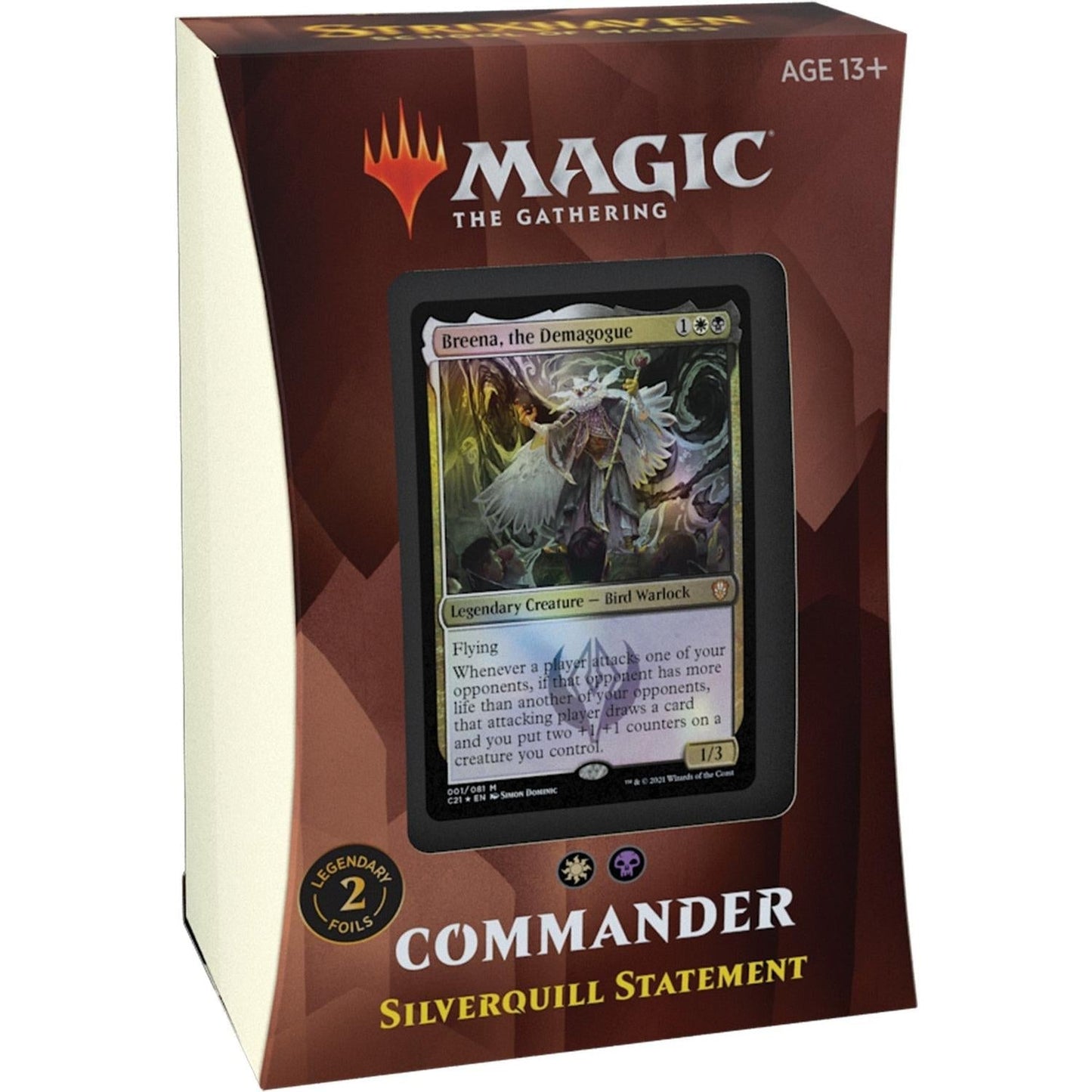 Strixhaven: School of Mages - Commander Deck (Silverquill Statement)