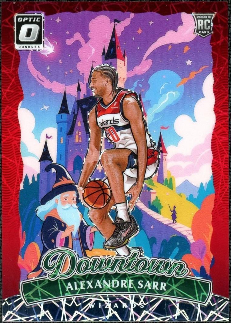 2024-25 Donruss Optic 18 Alexandre Sarr Downtown