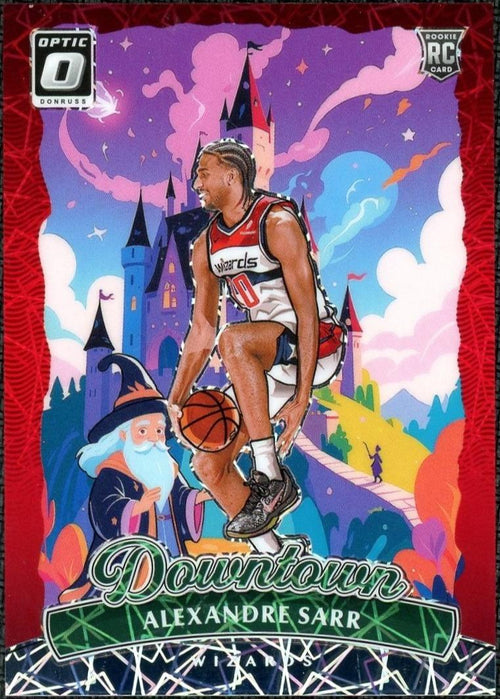 2024-25 Donruss Optic 18 Alexandre Sarr Downtown