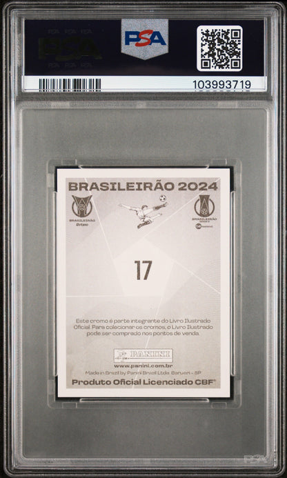 2024 Panini Brasileirao Estevao #17 PSA 10