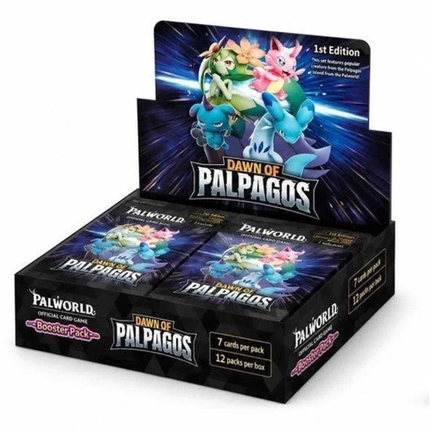 Palworld Official Card Game: Dawn of Palpagos - Booster Box 1st Edition