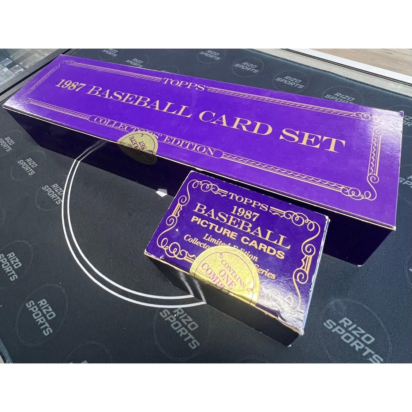1987 Topps Tiffany Collector's Edition Complete Set + Picture Cards Box (Factory Sealed)