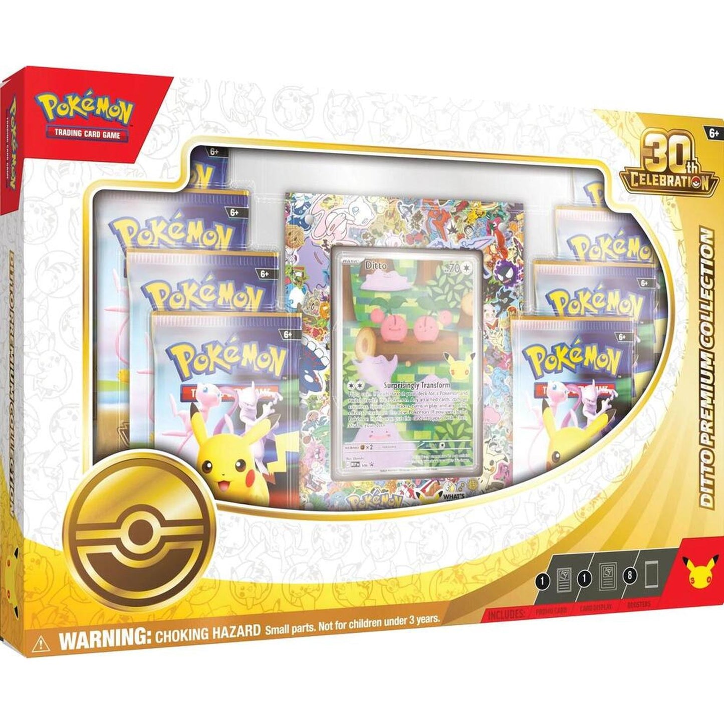Pokemon Tcg: 30th Celebration Ditto Premium Collection (Presale - Expected release date: November 6th, 2026)